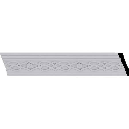 Ekena Millwork 2 3/4"H x 1 5/8"P x 3 1/8"F x 94 1/2"L Loera Crown Moulding MLD02X01X03LO